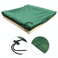 Waterproof Sunshade Cover for Small Garden Toy Bunker - 150x150cm - Green thumbnail
