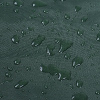 Waterproof Retractable Canopy for Outdoor Patio - 2.5m Size Dustproof Protective Cover - Black thumbnail
