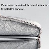 15.6 Inch Waterproof Laptop Bag - Wearable - Creamy-White thumbnail