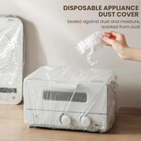 10-pack Disposable Dust Covers for Electric Cooker and Oven - 120x120cm White - 120X120Cm thumbnail