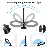 7.9 Ring Selfie Light with Dual Colour Led for Vlogging & Photography thumbnail