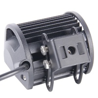 18W Cree 6 Led White Light Condenser Engineering Lamp / Waterproof Ip67 Suvs Light Dc 10 - 30V Black thumbnail