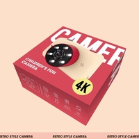 Mini 4k Dual Camera for Kids - 50mp Front & Rear - Yellow thumbnail