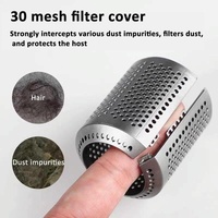 Open Design Outer Filter Cover For Hd01 / Hd03 / Hd08 / Hd15 Hair Dryer - Black thumbnail