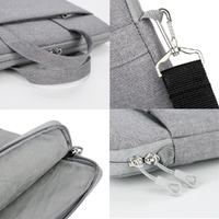 Waterproof Oxford Cloth Laptop Handbag - Fits 13.3 Inch - P310 - Grey thumbnail