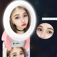 Portable Handheld Live Light for Mobile Self-timer - White thumbnail