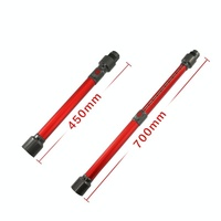 Metal Extension Tube for Dyson Vacuum Cleaners - Silver thumbnail