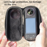 Lightweight Waterproof Insta360 X4 Mini Storage Bag - Light Gray thumbnail