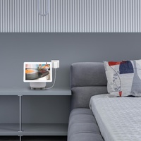 Desktop Bracket for Amazon Echo Show 10 - no Drilling Required - Black thumbnail