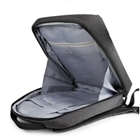 Spacious Laptop Bag for Professionals - Large Capacity - Elegant Gray thumbnail