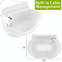 Desktop / Wall Bracket for Google Nest Audio - Jg02 - Black thumbnail