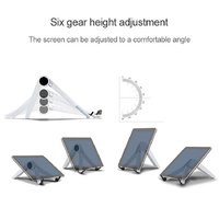 Triangle Cooling Bracket for Tablets Laptops and Desktops - White thumbnail