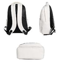 Waterproof Laptop Backpack - Large Capacity Wear-resistant 13-15.4 Inches - Beige thumbnail