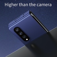 Foldable Shockproof Phone Case for Samsung Galaxy z Fold 4 / 5g - Black thumbnail