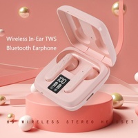 Wireless In-ear Earphone with Touch Control and Led Display - Bluetooth 5.0 - White thumbnail