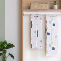 Small 3d Hanger Pocket Wardrobe with Dust Cover - Flowers thumbnail