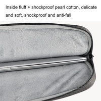 13.3 Inch Double Layer Waterproof Laptop Liner Bag - Dark Gray thumbnail