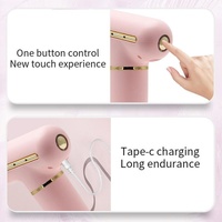 Portable Handheld Massage Gun For Muscle Relaxation - Pink thumbnail