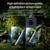 2-pack Tempered Glass Film for Insta360 X4 - Hd Quality thumbnail
