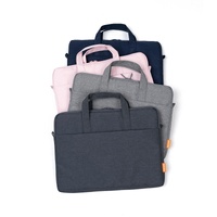 Light Gray A530 Series Portable Laptop Bag - 14-15.4 Inch with Small Bag & Removable Strap thumbnail