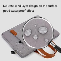 Lightweight Portable Laptop Liner Bag - Fits 14 / 14.6 Inch - Gray thumbnail