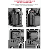 Panasonic Lumix Dc-S1H / Dc-S1 / Dc-S1R Camera Cage Stabilizer - Black thumbnail