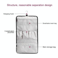 Black Nylon Hanging Storage Bag for Portable Dyson Hair Curler thumbnail