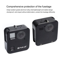 Aluminum Alloy Protective Cage for Gopro Fusion with Mount and Lens Caps thumbnail