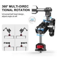 Versatile Aluminum Magic Arm Mount - Black thumbnail