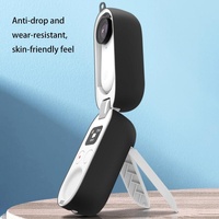 Charging Box Silicone Protective Case for Insta360 Go 2 - Black thumbnail
