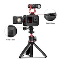 Gopro Hero12 Cage with Cold Shoe Base Slot thumbnail