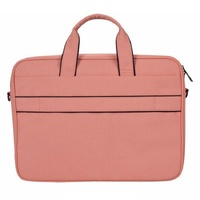 15.6 Inch Laptop One-shoulder Handbag with Waterproof Anti-theft Design and Suitcase Belt - Black thumbnail