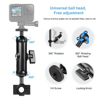 Universal Rearview Mirror Mount for Action Cameras 16.5 x 5.5cm / 6.5 x 2.0 Inch thumbnail