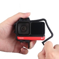 Insta360 one r Protective Cage with Tripod Adapter and Cold Shoe thumbnail