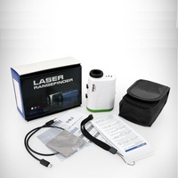 400M Golf Laser Distance Measuring Instrument - Waterproof Handheld - Black thumbnail