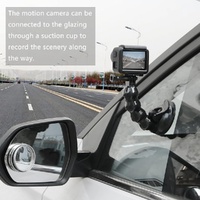 Universal Suction Cup Mount for Gopro and Other Action Cameras thumbnail