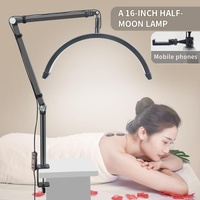 Adjustable Beauty Light for Eyelash Techs - 16 Inch - Black thumbnail