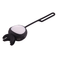 Self-lighting Smart Phone Hook for Iphone Galaxy Huawei Xiaomi Lg Htc - Black thumbnail