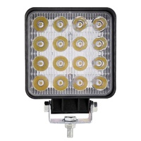 48W 4000Lm 16 Led White Light Condenser Engineering Lamp / Waterproof Ip67 Suvs Light Dc 10 - 30V Black thumbnail