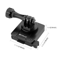 Universal Quick Release Bracket for Action Cameras - Aluminum thumbnail