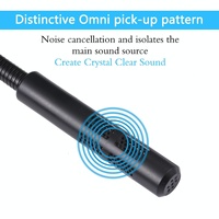 Drive-Free Computer Microphone - 3.5Mm Plug Black 3.5M thumbnail