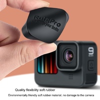 Soft Rubber Camera Lens Protective Cap for Gopro Hero10 / Hero9 - Scratch Resistant thumbnail
