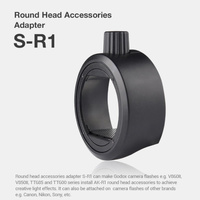 Round Flash Adapter For Tt685 / V860Ii / V350 / Tt600 - Black thumbnail