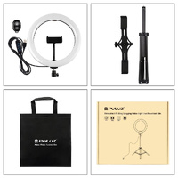 10.2 Dual Phone Tripod with Usb Ring Light & Remote thumbnail