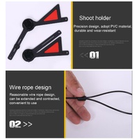 360 Degree Selfie Mount for Action Cameras with Flex Clamp thumbnail