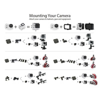 4k Ultra Hd Wifi Sports Camera with 170 Degree Wide Angle Lens and Waterproof Capability thumbnail