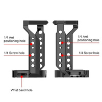 Aluminum Camera Cage For Sony Zv-E1 Stabilizer - Black thumbnail