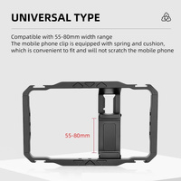 Vlogging Smartphone Video Rig - Metal Cage In Black thumbnail