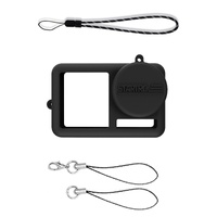 Shockproof Silicone Case with Lens Cap and Strap for Dji Action Camera thumbnail