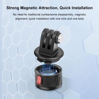 Magnetic Base Action Camera Adapter - 1 / 4 Inch thumbnail